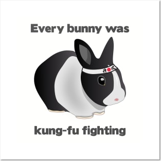 Every Bunny was Kung Fu Fighting Posters and Art